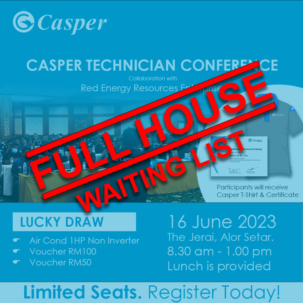 Casper Technician Conference X Red Energy Casper Electric Malaysia